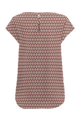 Only T-shirt de manga curta estampada e gola redonda estampado