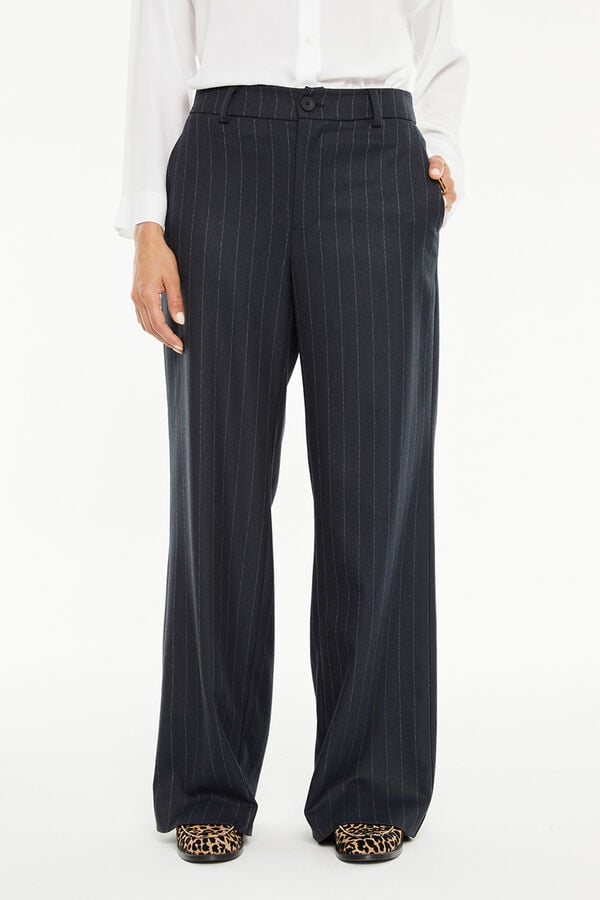 System Action Pantal&oacute;n raya diplom&aacute;tica azul