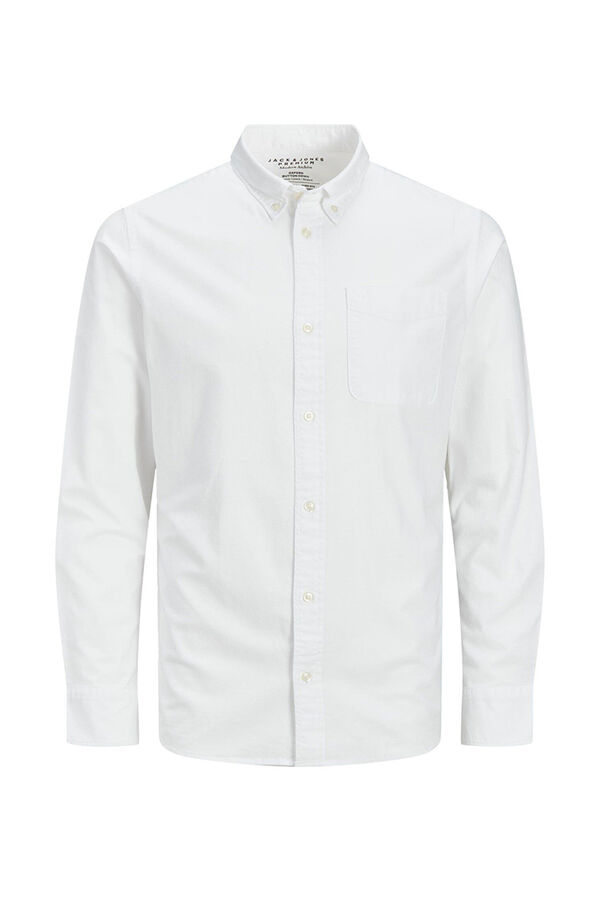 Jack & Jones Camisa oxford branco