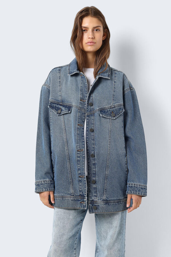 Noisy May Casaco denim azul
