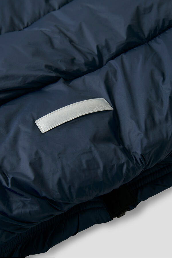 Name It Colete acolchoado infantil azul