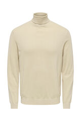 Only & Sons Camisola de gola cinzento