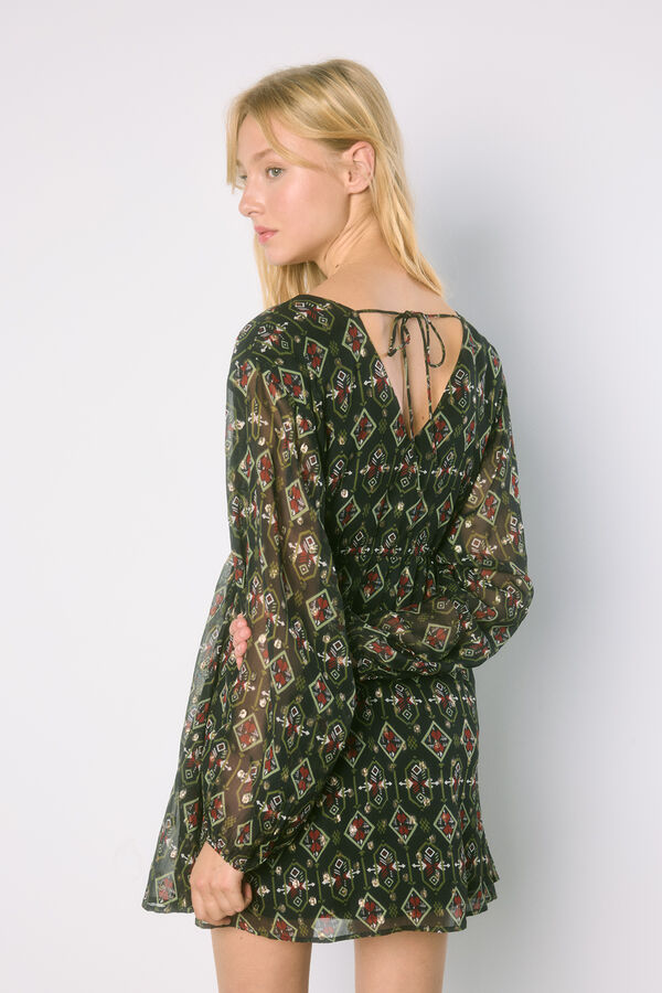 High Spirits Vestido New mood preto