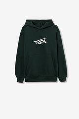 Tiffosi Young Sweatshirt com logo estampado verde