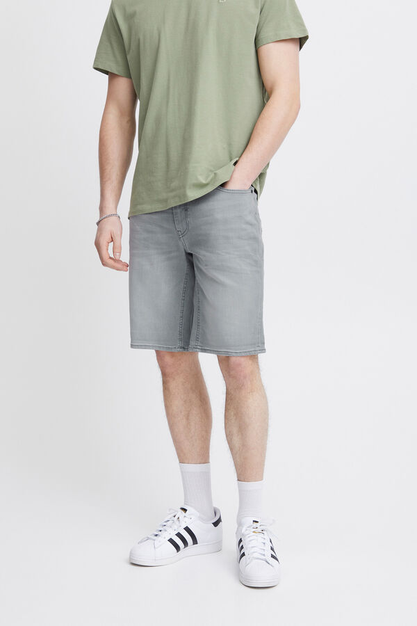 Blend Bermuda Denim - Twister Fit cinzento