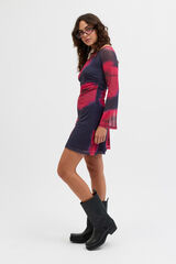 Jack & Jones Vestido curto de malha azul