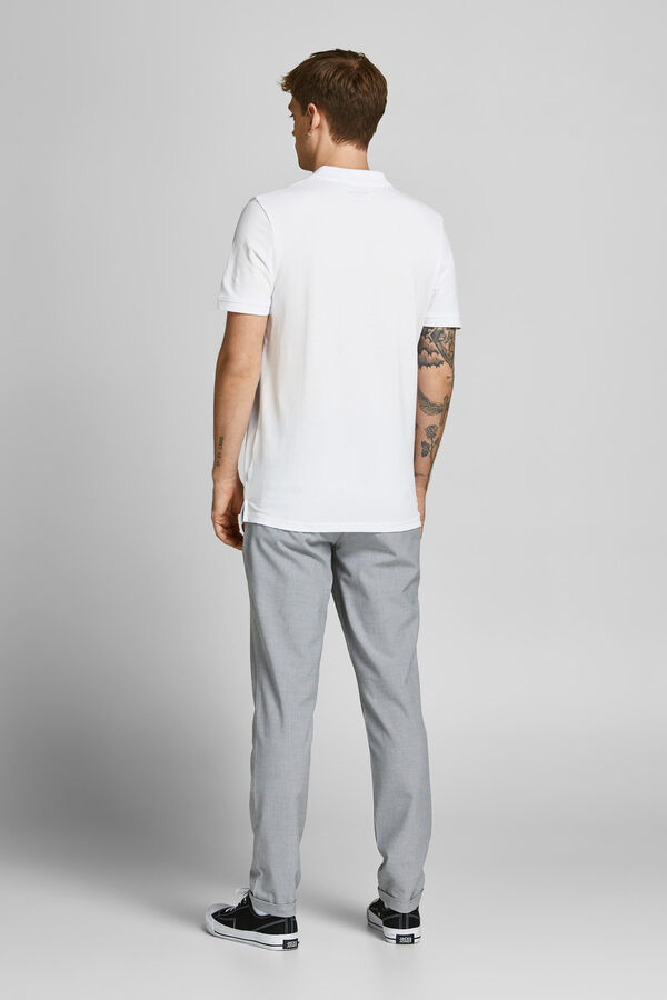 Springfield Camisa pólo de manga curta branco