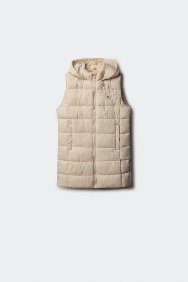 Springfield Kids Chaleco acolchado ni&ntilde;a marr&oacute;n