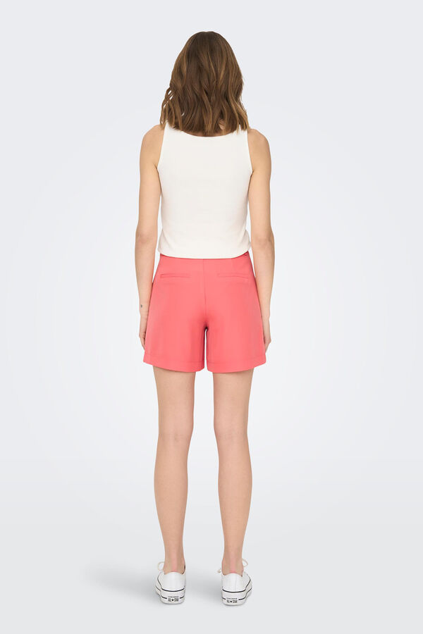 Springfield Bermudas relaxed fit rojo