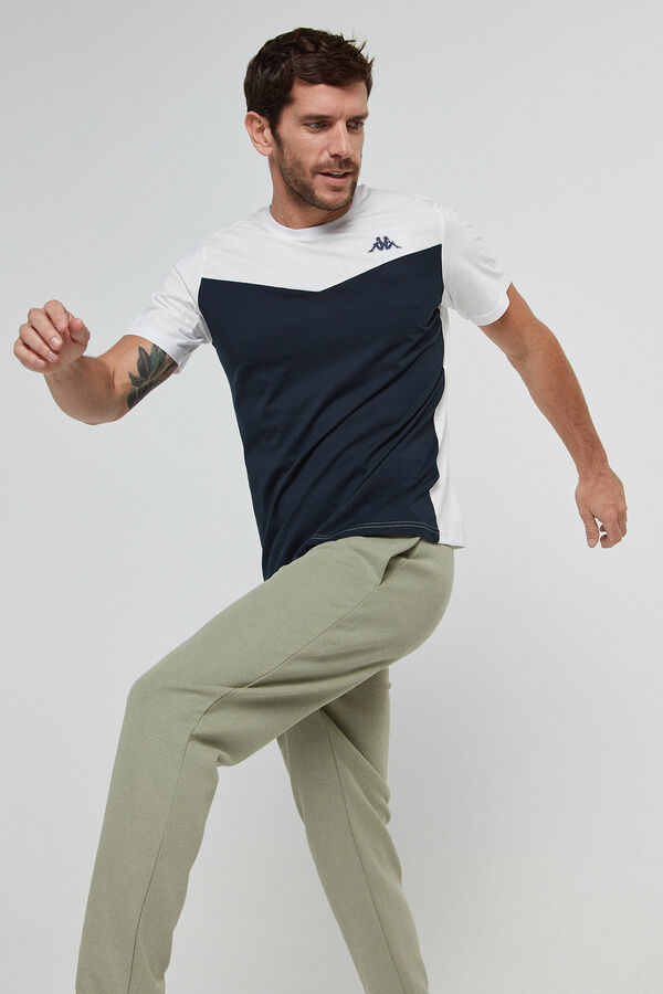 Kappa Edgard cal&ccedil;as compridas cinzento