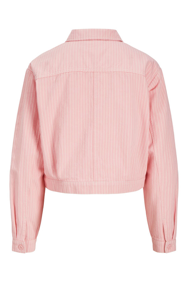 Jack & Jones Sobrecamisa a rayas rosa