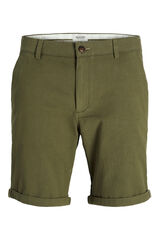 Jack & Jones Bermuda estilo calças chino de regular fit verde