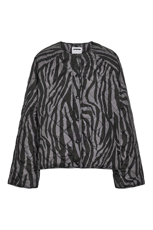 Noisy May Jaqueta acolchoada leve cinzento