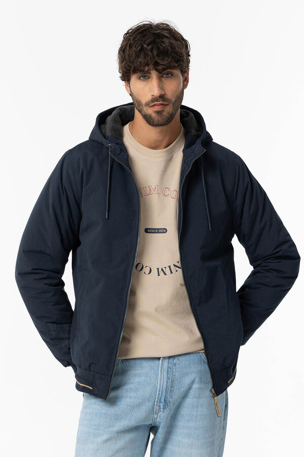 Tiffosi Chaqueta con Capucha azul