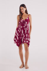 Springfield Vestido curto com estampado estampado