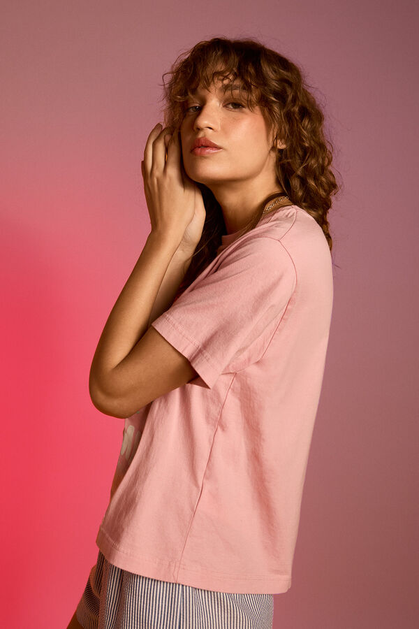 Springfield Camiseta Proyecto Babies Uganda rosa