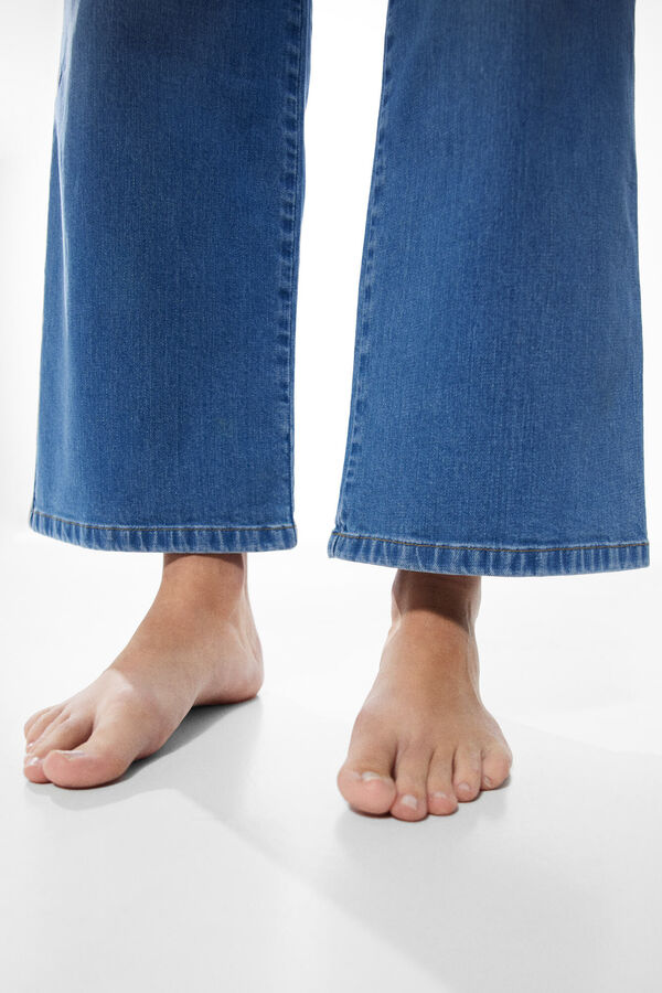 Springfield Jeans Culotte azul