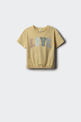 Springfield Kids Camiseta menina amor estampado