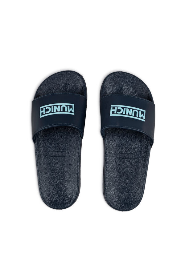 Munich Flat Slider Man  azul