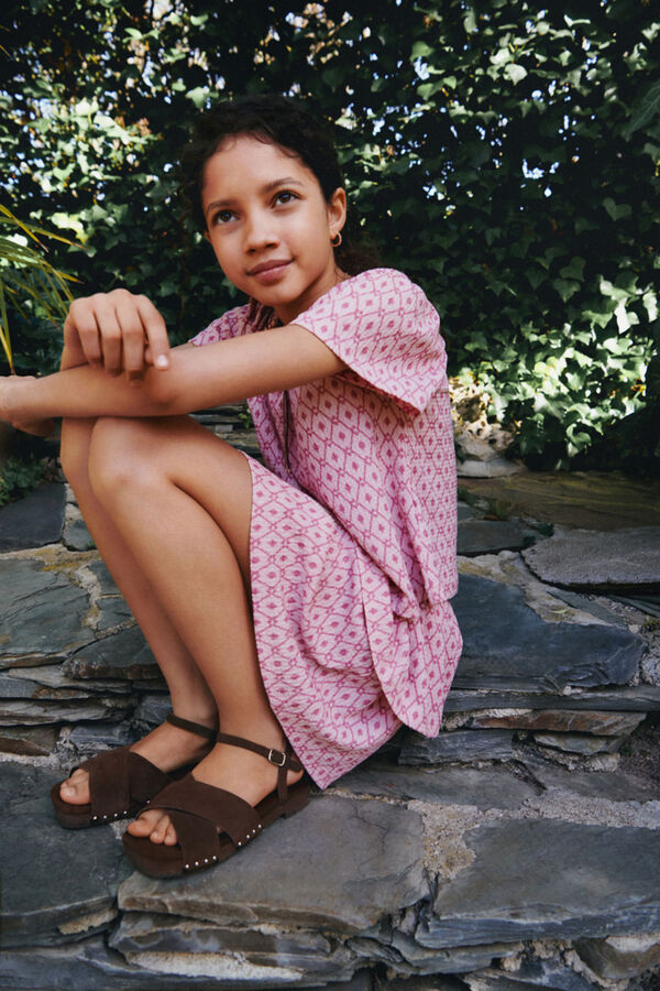 Springfield Kids Saia IKAT menina rosa