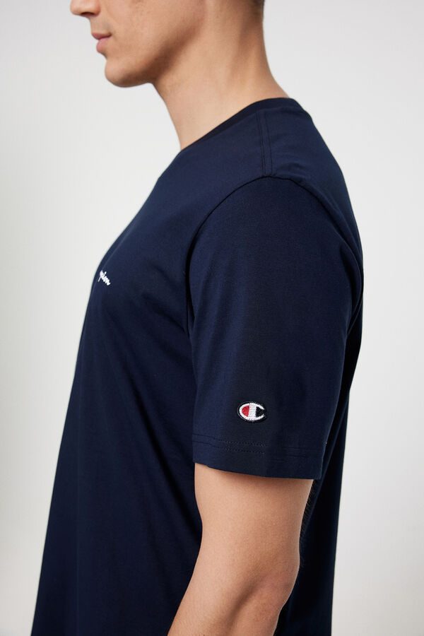 Champion Camiseta manga corta de hombre azul