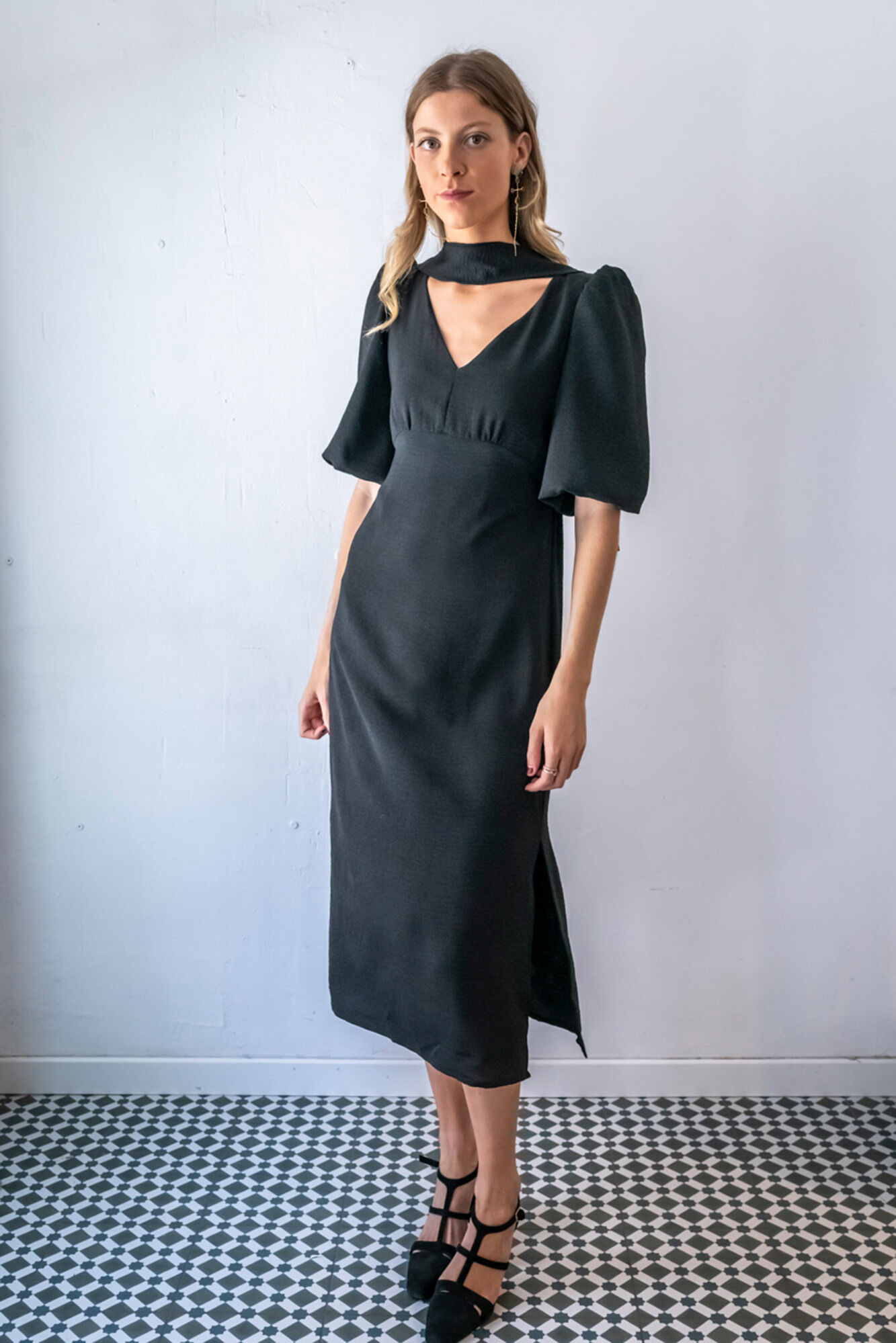 Cul Sac Vestido escote pico