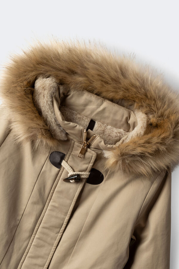 Springfield Kids Parka broche de menina cru