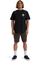 Billabong Camiseta de manga corta para Hombre negro