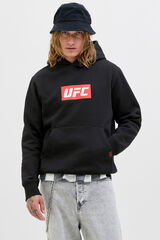 Jack & Jones Sudadera regular fit negro