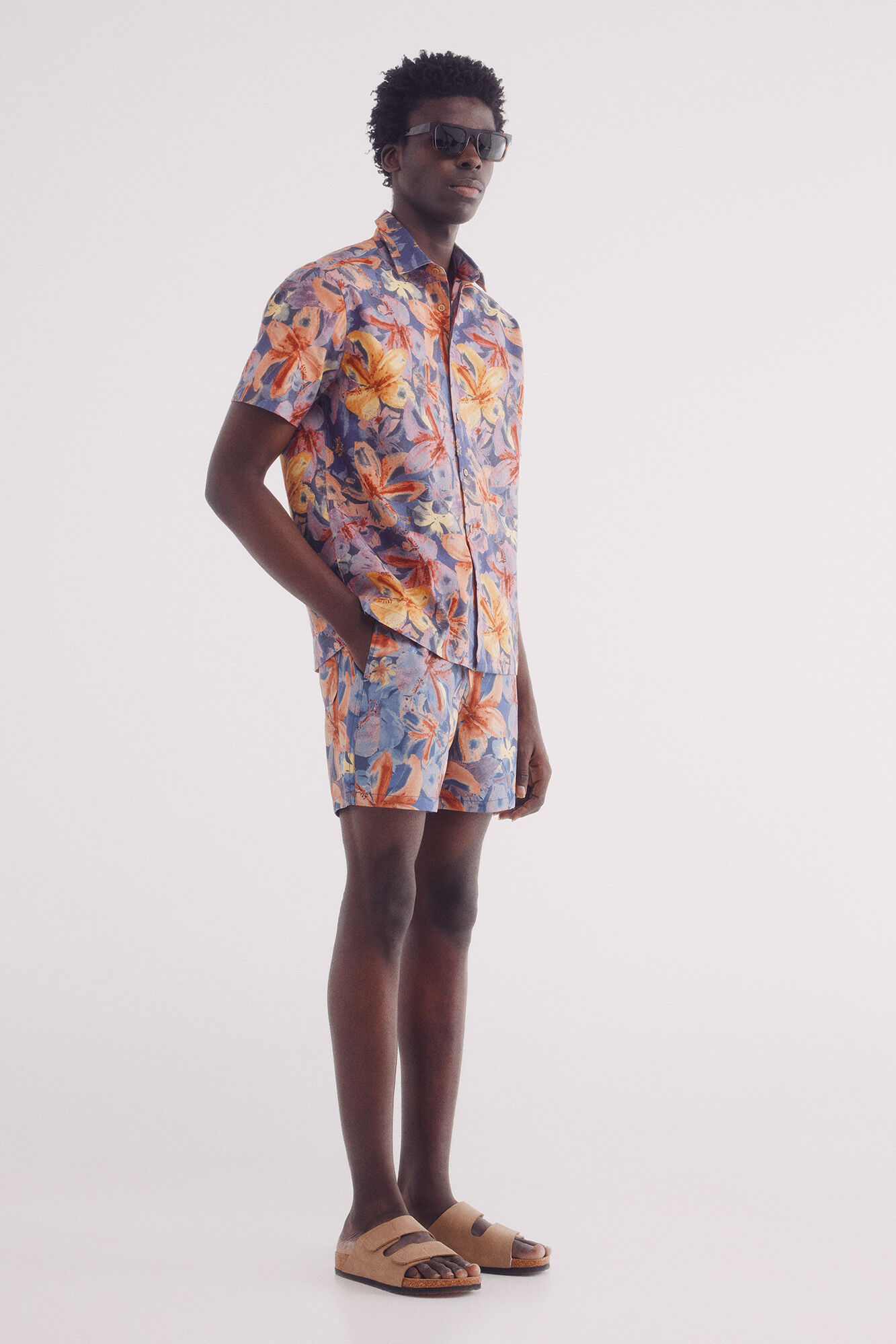 Springfield Ba&ntilde;ador estampado flores