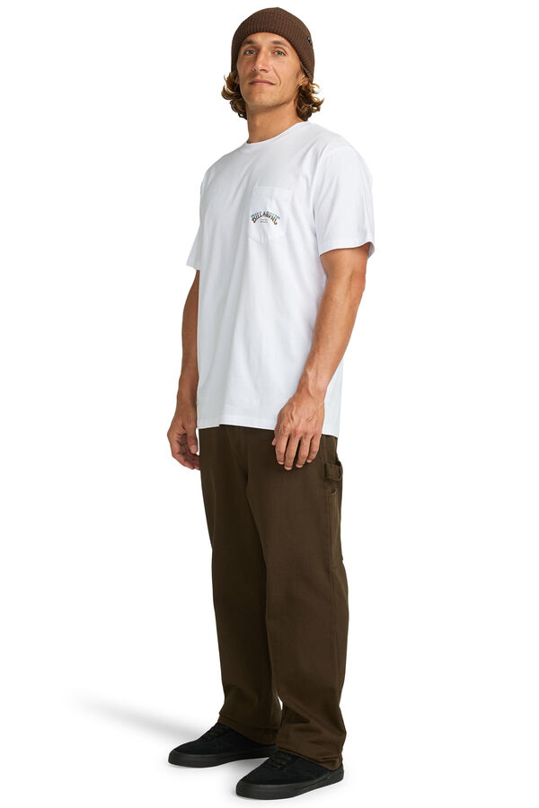 Billabong T-shirt de manga curta branco