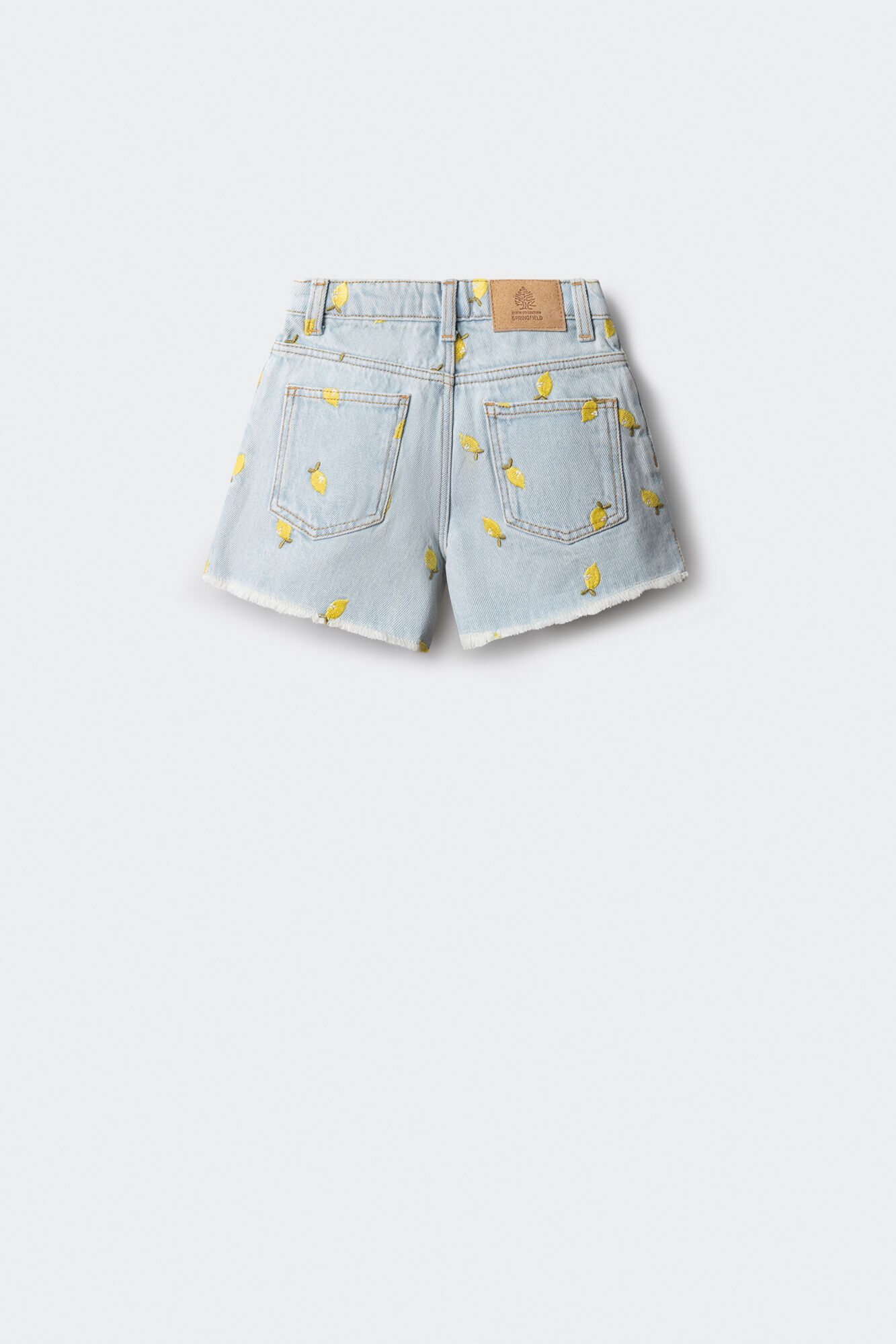 Springfield Kids Shorts denim lim&atilde;o para meninas