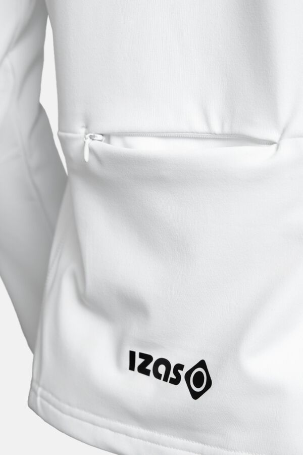 Izas Chaqueta ligera con cremallera blanco