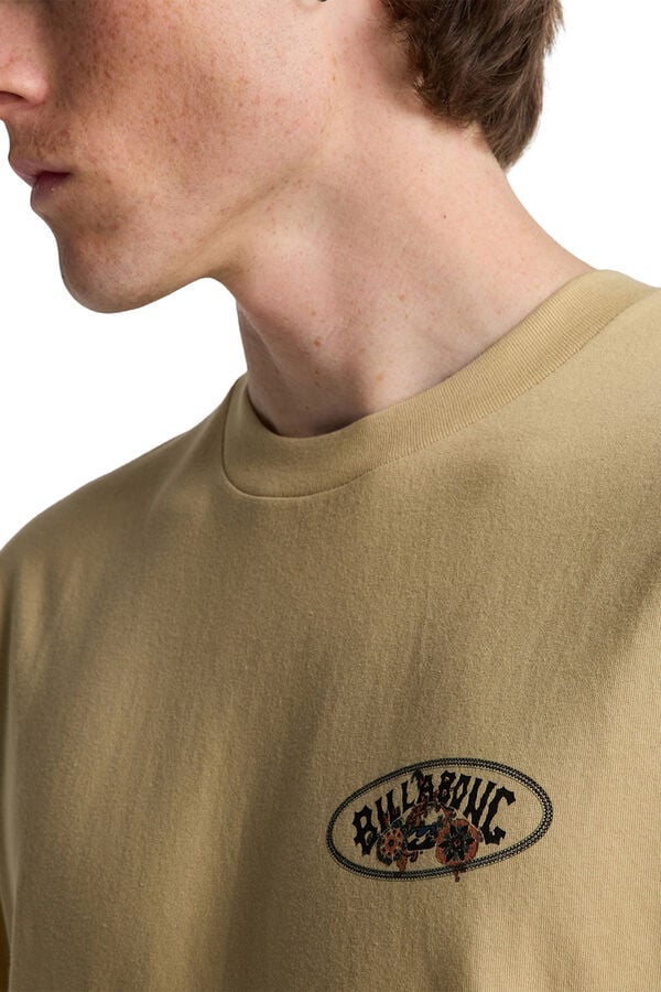 Billabong T-shirt manga curta bege