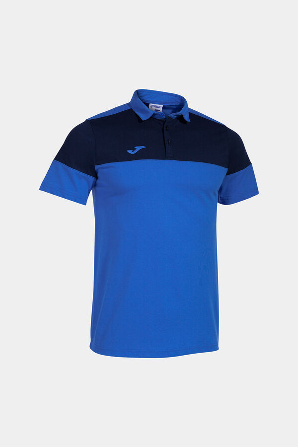 Joma manga polo hobby  azul