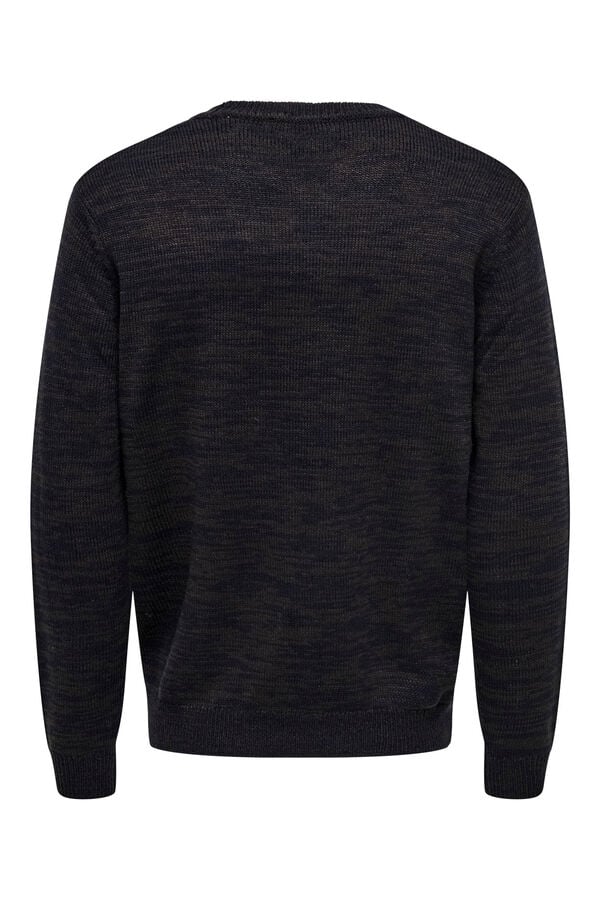 Only & Sons Camisola de gola redonda preto