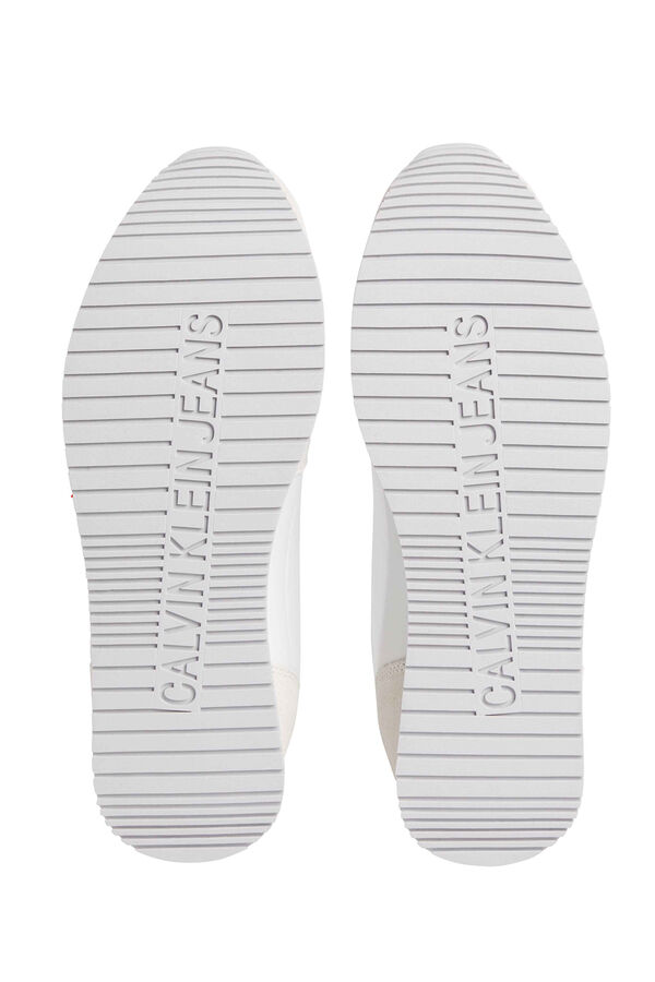 CK Jeans Sapatilhas runner Calvin Jeans homem branco
