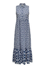 JDY Vestido largo sin mangas azul