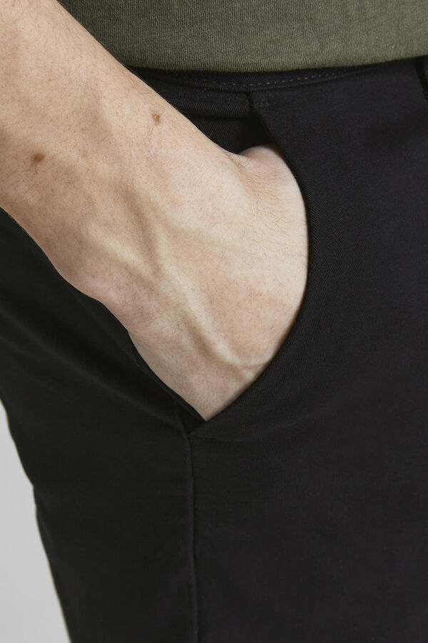 Jack & Jones Bermuda estilo chino regular fit negro