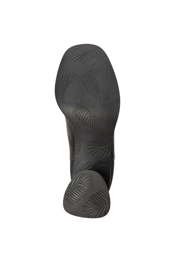 Camper Botas negras de piel negro