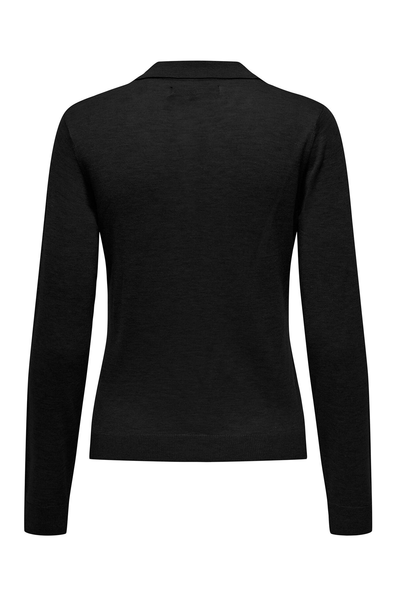 Only Polo de punto manga larga