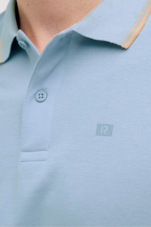 JJ REBEL Polo regular fit azul