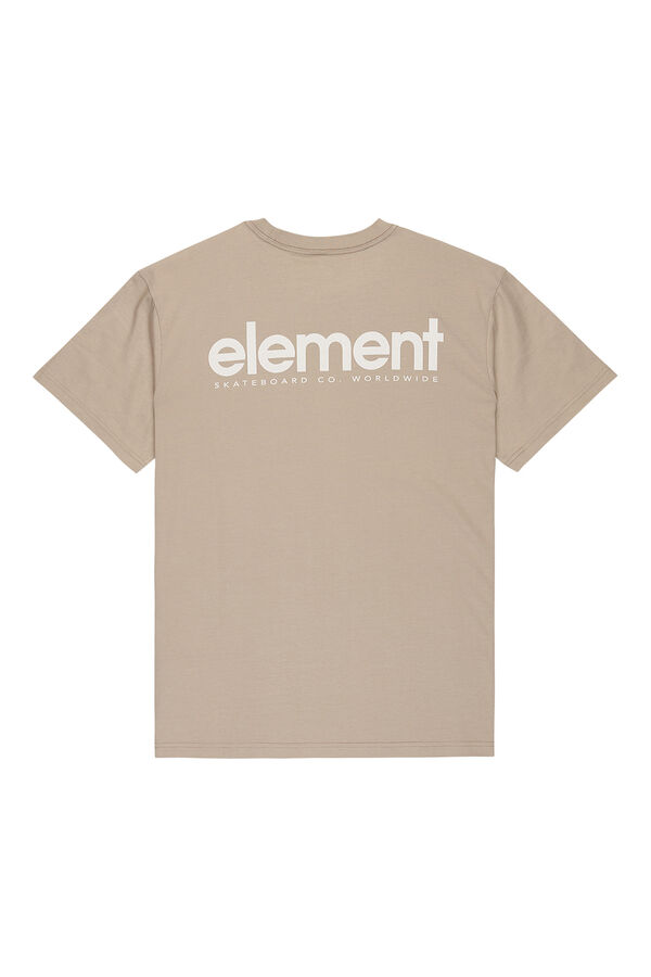 Element T-shirt de manga curta cru