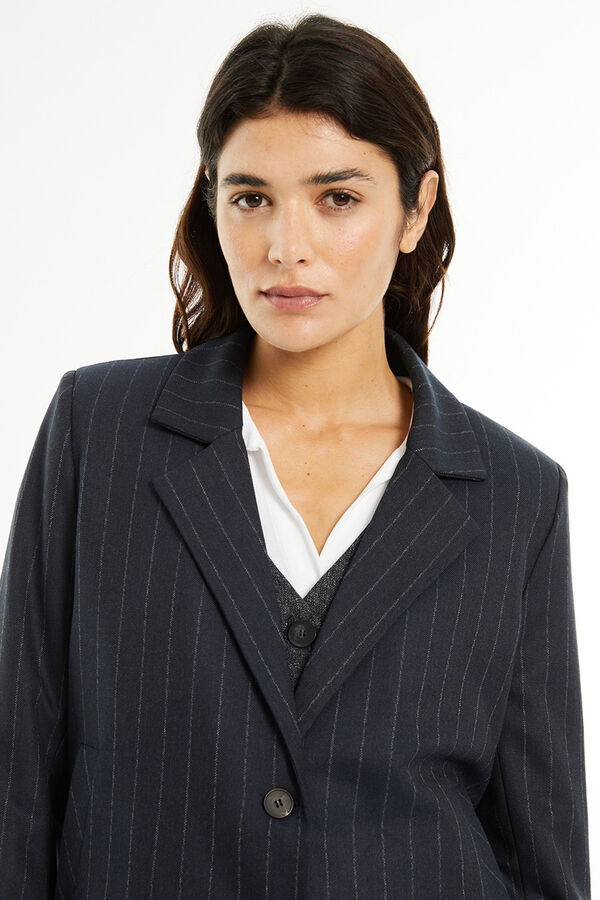 System Action risca de giz americana azul