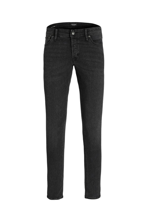 Jack & Jones Jeans Glenn slim fit preto