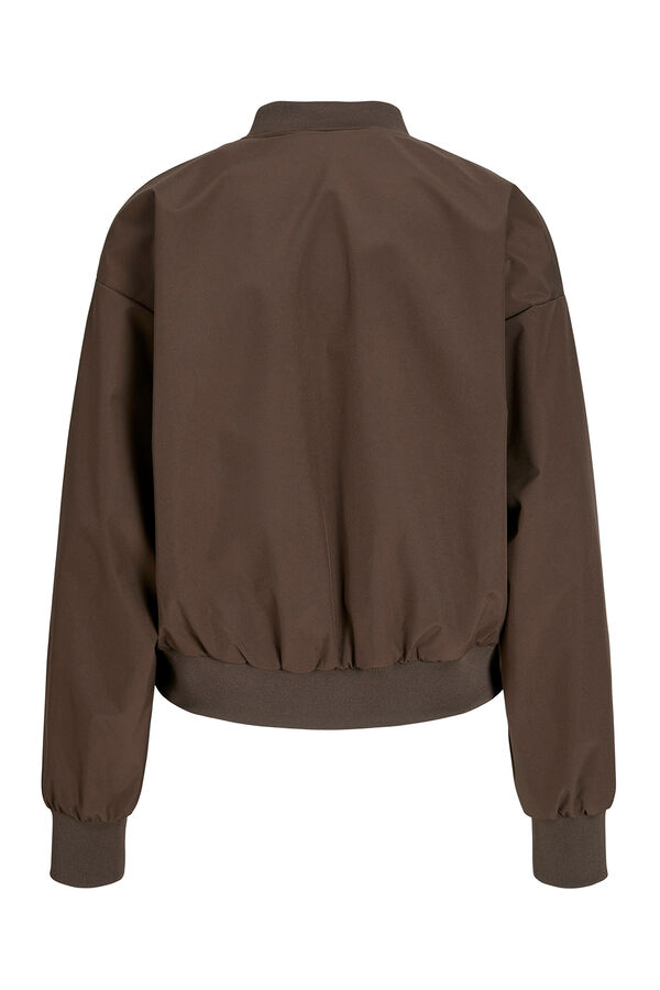 Jack & Jones Blus&atilde;o bomber castanho