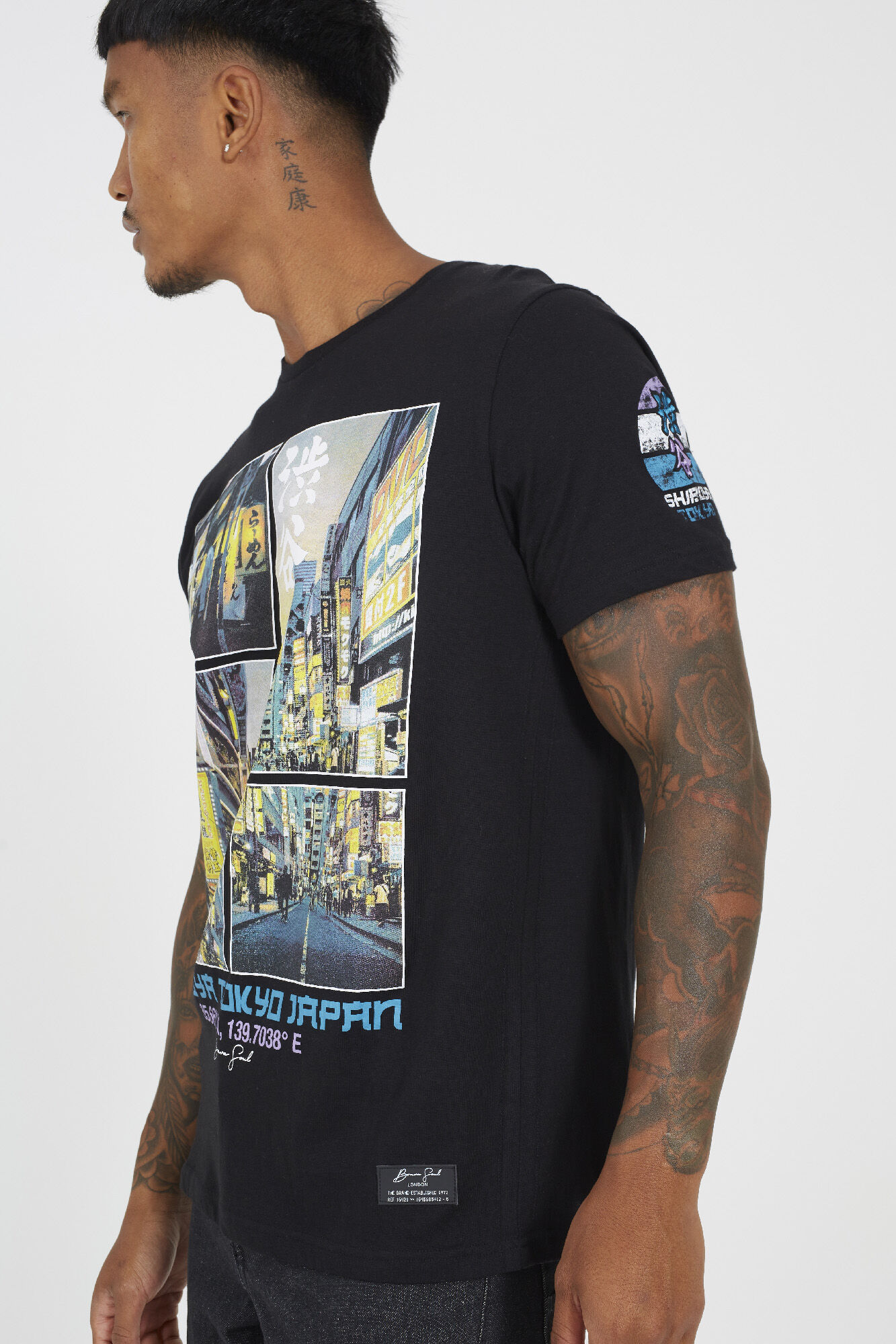 Brave Soul Camiseta manga corta estampada