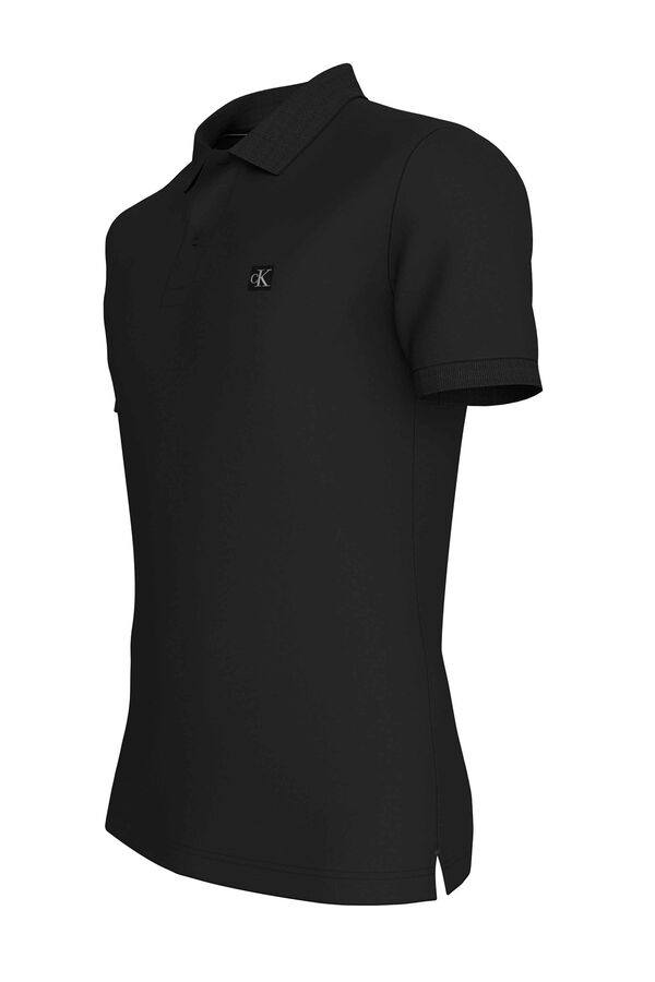 CK Jeans Polo de hombre manga corta negro