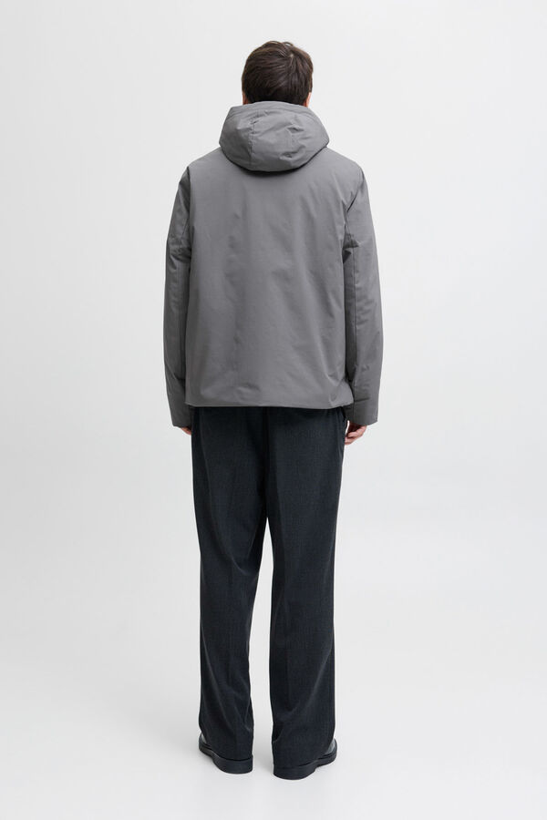 Jack & Jones Casaco imperme&aacute;vel cinzento