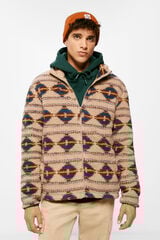 Springfield Sudadera borrego nativo nude